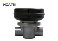 Spiral rotor rotates evenly  with small vibration  long life 4 to 20 mA pulse stainless steel Oval gear flowmeter